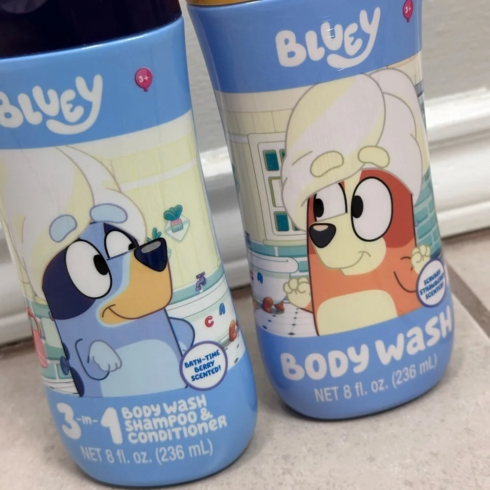 Bluey & Bingo Body Wash, Shampoo‎ & Conditioner